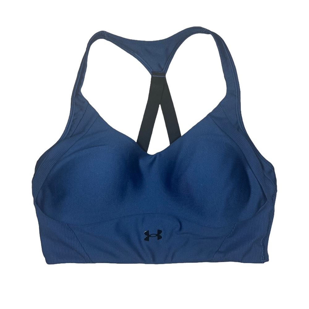 UNDER ARMOUR NAVY SPORTSBRA